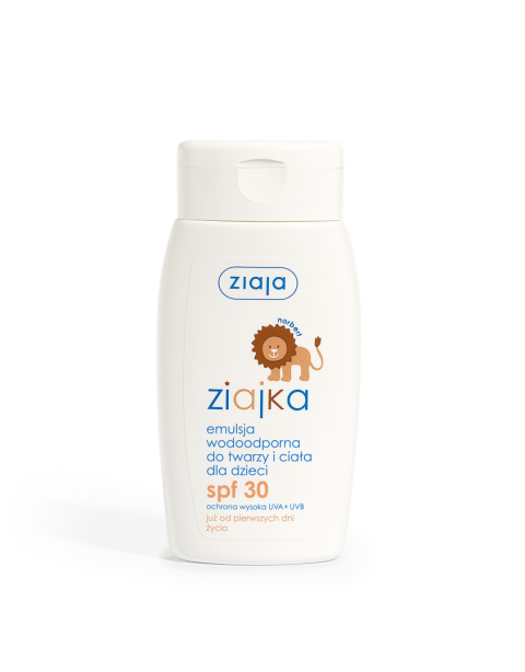 Emulsja wodoodporna do twarzy i ciała dla dzieci spf 30