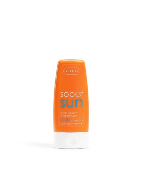 Sopot Sun krem przeciw zmarszczkom SPF30 UVA + UVB ochrona wysoko