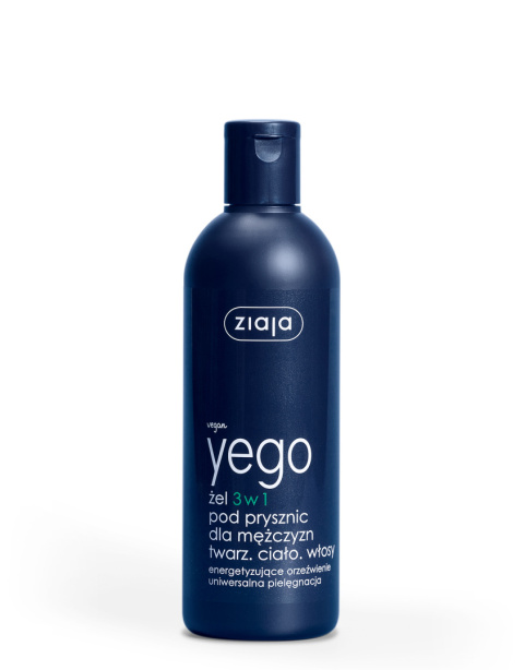 Yego 3-in-1 Duschgel+ Shampoo für Männer