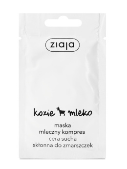 Ziaja kozie mleko maska mleczny kompres