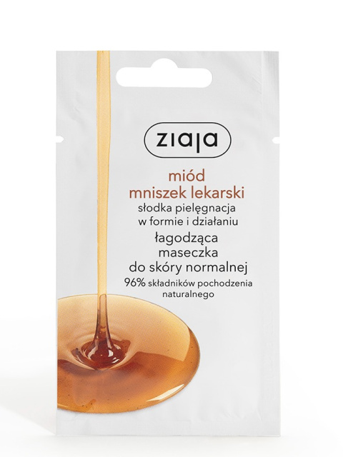 Ziaja miód mniszek lekarski łagodząca maseczka