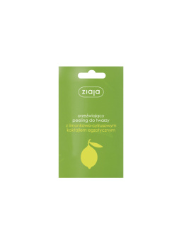 orzeźwiający peeling do twarzy z limonkowo-cytrusowym koktajlem egzotycznym pojemność: 7 ml